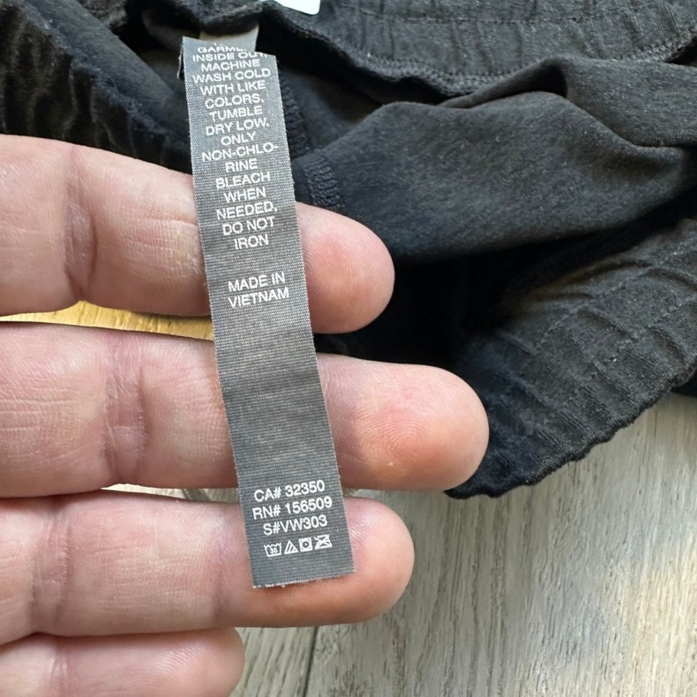 Vuori Performance Joggers Womens Large Gray Midnight Heather Relaxed fit Run Gym - Picture 9 of 11